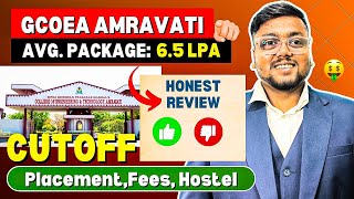 Government College of Engineering Amravati Review 😍 | Cutoff, Placements | MHT CET Counselling 2024