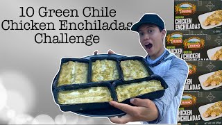 10 Green Chile Chicken Enchiladas Challenge