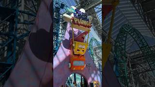 Rock Bottom Plunge Roller Coaster at Mall of America. #mallofamerica #rollercoaster #spongebob