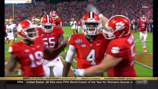 ESPN Championship Drive Tailgate Hi Lites Clemson vs Alabama