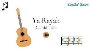 Ya Rayah | Rachid Taha | Tuto de guitarra con acordes