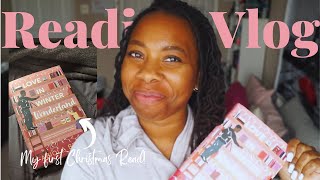 I have NEVER read a Christmas book before | Romanticizing READING Vlog