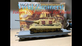 Vivid Zimmerit一一Takom 1/35 JagdTiger Full Build【Lupin's model】