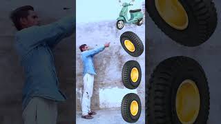 scooter rickshaw auto --- attack video vfx funny video vfx #tranding #vfxlavnish