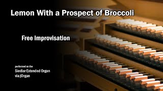 Lemon With a Prospect of Broccoli | ORGAN Free Improvisation