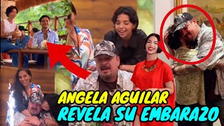 Angela Aguilar REVELA SU EMBARAZO en el cumpleaños de Pepe Aguilar y EL CONTRATO a Nodal