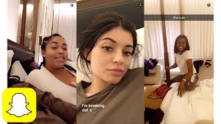 Kylie Jenner Q&A w/ JUSTINE, JORDYN on Snapchat | Kylie Snaps