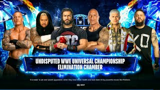 WWE Undisputed Universal Championship In Elimination Chamber Match | WWE 2k24