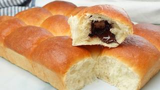 The Softest Milk Bread with a Melt-in-Your-Mouth Chocolate Center – You Have to Try It!