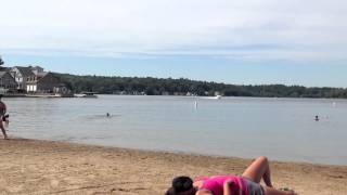 Kristina Zack, Realtor Presents: Sandy Public Beach on Crystal Lake in Ellington, Ct