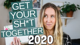 GET YOUR LIFE TOGETHER IN 2020 // New Years Goals You Can Actually Achieve // Tory Stender