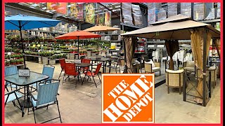 MUEBLES 😍🪑 DE JARDÍN 🪴🌱 EN LA TIENDA, THE HOME DEPOT 🧡🤑