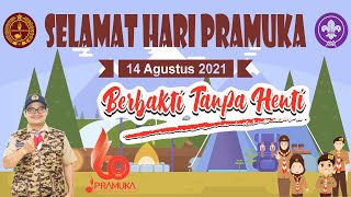 Ucapan HUT Pramuka ke-60 Tanggal 14 Agusus 2021