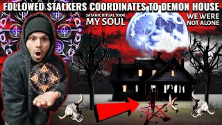 Following STALKERS Coordinates To DEMON HOUSE: SACRIFICING My SOUL In SATANIC RITUAL (randonautica)