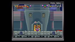 Wario Land 4 Playthrough (Game Boy Player Capture) - Sapphire Passage