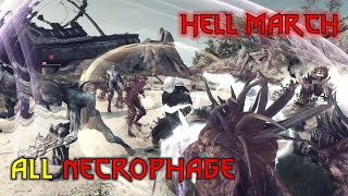 Hell March - The Witcher 3 Extreme Combat: vs All Necrophages / 위쳐 3 극한 전투: 모든 네크로파지