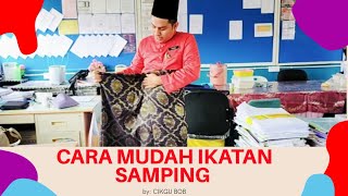 IKATAN SAMPING | MUDAH 2 MINIT SIAP