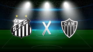 PES 21 Brasileirão 2023 Atlético Mineiro X Santos