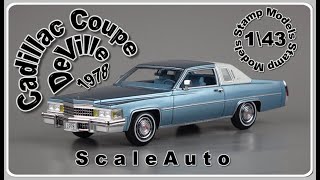 Stamp Models Cadillac Coupe DeVille 1978   1\43