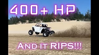 400+ HP RZR XP Big Turbo Stroker! Wheelie & Launch. Built by DW Performance