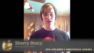 2015 #Applebees #BeeFamous Awards - Best Emergency Contact