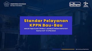 Standar Pelayanan KPPN Bau Bau