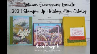 REPLAY FB Live #150 -4 + cards with Autumn Expressions. #stampinup #autumn #diy #cardmaking