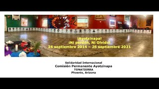 ¡Ayotzinapa!  ¡Ni Perdón, Ni Olvido!