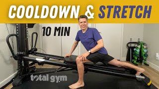 10 Min Full Body Stretch | Cooldown or Anytime | Total Gym Stretching Exercises