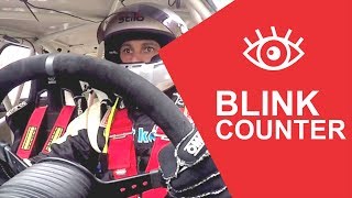 Giveaway! De cate ori clipesc intr-o cursa!? Blink counter during a race