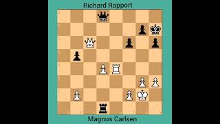 Magnus Carlsen Vs Richard Rapport | World Blitz (2023) #chess #chessgame