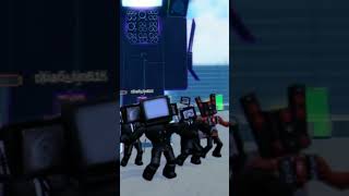 skibidi toilet camera dance roblox #shorts #skibiditoilet  #cctvman  #roblox  #skibdi