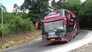 BUS ARTIS TELOLET BUS BANDUNG PALING KENCENG FULL CORONG ATAS