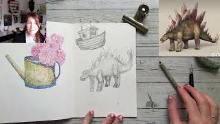 How to draw: Sketchbook session - I draw your prompts