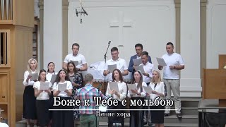 Боже к Тебе с мольбою | Пение хора | г.Прага | ЕХБ