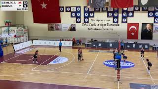 GEMLİK İSTİKLAL SPOR VS DORUK VOLEYBOL 06/05/2023