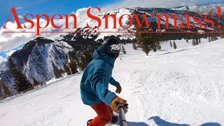 Aspen Snowmass Colorado Vacation Snowboarding Spring Break Colorado!