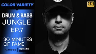 [4K] Color Variety - 30 Minutes Of Fame 007 - 18 June 2024 | tech step, dark drum and bass, jump up