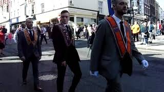 Orange march.