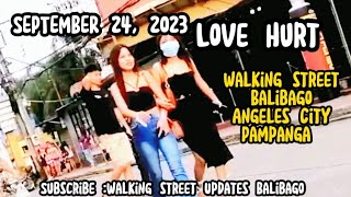 SEPTEMBER 24, 2023 WALKING STREET UPDATES BALIBAGO ANGELES CITY PAMPANGA PHILIPPINES #touristspot