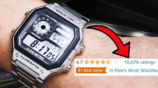 I bought the HIGHEST RATED🤯 watch on Amazon- CASIO 'World Time' AE1200🫠 | FITGBRU