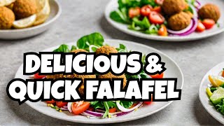 Mouthwatering Falafel Recipe in Minutes! #easyrecipes #recipe #mediterraneansalad