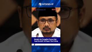 Mangkir dari Panggilan Pansus Haji, Yaqut Berdalih Tak Dapat Tiket Pulang #orinewsid