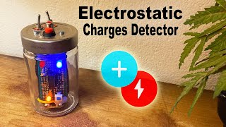 Hight Voltage and Electrostatic Polarity Detector circuit