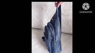 BOLSO FUNCIONAL Bolsa de Pecho Mochila con Honda para Hombre Casual Sling Bag Mochila de HOMBRO