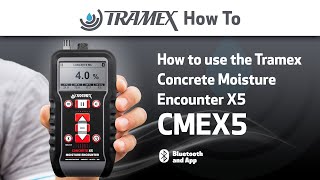 How to Use a Concrete Moisture Meter - the Concrete Moisture Encounter X5 - CMEX5