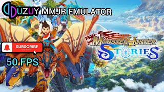 50 FPS Playable | Monster Hunter Stories | Uzuy mmjr Emulator on android.