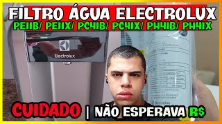 🔴 FILTRO/REFIL ORIGINAL DE ÁGUA PARA PURIFICADOR ELECTROLUX | PE11B/PE11X/PC41B/PC41X/PH41B/PH41X