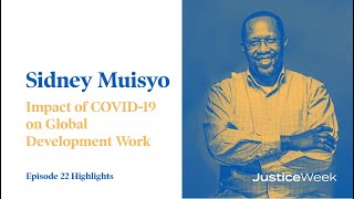 Sidney Muisyo on the Impact of COVID-19 on Global Development Work