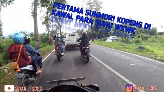 Pertamakali ikut Sunmori kopeng 28 November 2021 Hujan tapi Rame puoll